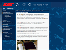 Tablet Screenshot of kat.de